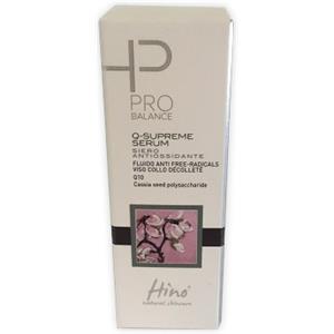Hino Natural Skincare Pro Balance Q-Supreme Serum 30ml - Siero Antiossidante Oil-Free con Q10 e Polysaccharide di Semi di Cassia