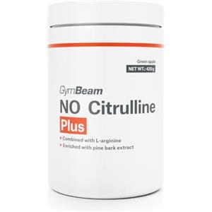 GymBeam NO Citrullina Plus, Integratore Pre-workout Funzionale, Polvere Dissolvibile con Citrullina Malato e Arginina (420 g, Green Apple)