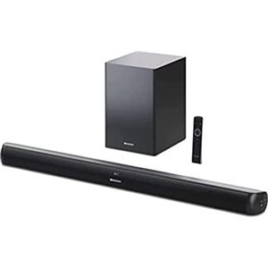 Sharp HT-SBW202 2.1 200W SOUNDBAR CON SUBWOOFER WIRELESS, BLUETOOTH 4.2, HDMI ACR-CEC, AUDIO OTTICO, INGRESS AUX, TELECOMANDO, NERO