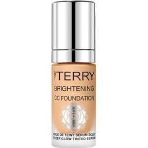 By Terry Brightening CC Foundation - Fondotinta Siero Idratante 30 ml, Finish Ultra-Trasparente e Luminoso, 90% Ingredienti Naturali, Formula Vegana