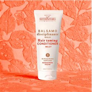Maternatura Balsamo Disciplinante al Miglio - Districante per Capelli Secchi e Crespi, Idratante e Nutriente, 250 ml