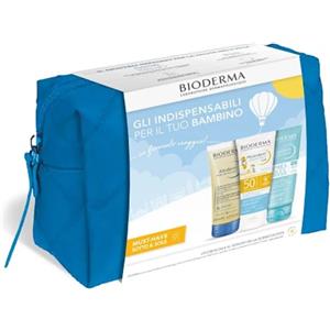 Bioderma Travel Kit Summer Kids - Cofanetto con Atoderm Huile De Douche, Photoderm Pediatrics Lait SPF50 e Photoderm Aftersun