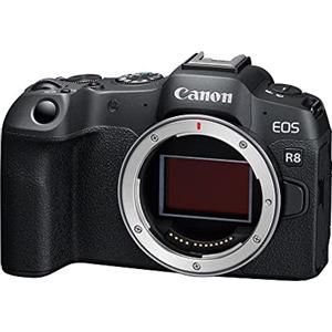 Canon EOS R8 Smartchoice Full-Frame 24,2 MP Mirrorless Corpo della fotocamera | Registrazione video Full HD 4K | (nero)