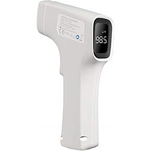 Telcominstrument Bblove Alicn Medical Telcominstrument Termometro Febbre Infrarossi per Misurare Temperatura a Distanza: Termometro Frontale Termoscanner con Display Certificato CE Medicale, bianco