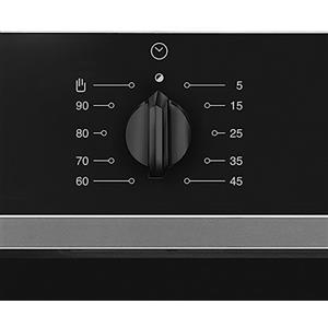 Smeg SF64M3TB - Forno elettrico, 70 litri, classe A, nero, ventilato