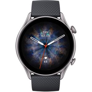 Amazfit GTR3PROGB smartwatch e orologio sportivo 3,68 cm (1.45'') AMOLED Digitale Nero GPS (satellitare)
