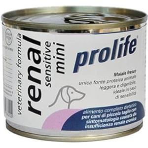 Prolife Renal Sensitive Mini - Alimento umido dietetico per cani di piccola taglia con insufficienza renale, 200 gr