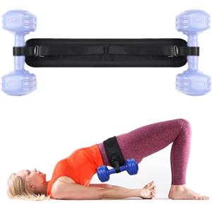 Doukesh Cintura Per Spinta Dell'anca, Cintura Di Spinta Per Esercizi, Cintura Booty Belt Per Hip Thrust, Cintura Per Squat, Hip Thrust, Anche E Plank. Kettlebell E Manubri, Accessorio Da Pilates Fitness.