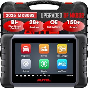 Autel MK808S - Strumento Diagnostico per Auto OBD2 Bidirezionale con Servizi Avanzati e Compatibilità Android 11.0
