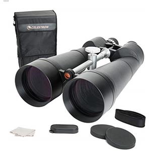 Celestron 71017 SkyMaster 25x100 mm, binocolo a prisma di Porro con lenti multistrato, vetro a prisma BaK-4 e custodia per il trasporto, nero