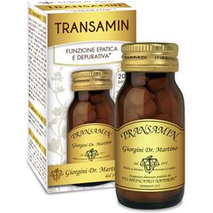 Giorgini Transamin 100 Pastiglie - Integratore a base di erbe per la depurazione e la funzionalità epatica