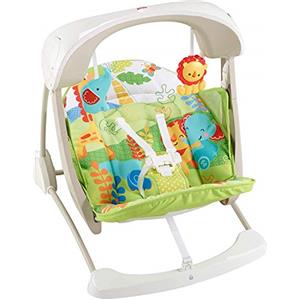 Fisher-Price Fisher Price CCN92 - Baby Gear Seggiolino Altalena Salvaspazio