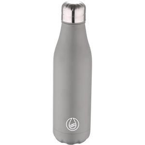 BERGNER WALKING ANYWHERE - Borraccia termica in acciaio inox da 500 ml - Colore grigio opaco - Mantiene le bevande calde o fredde - Facile da pulire