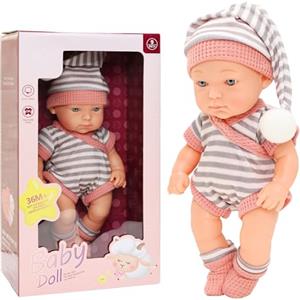 Miunana 1 Bambola Bambolotto New Born 9 Pollici 22 CM Bebè Baby Dolls + 1 Tuta + Abito + Cappello + Calze （Prodotto Include Bambola）