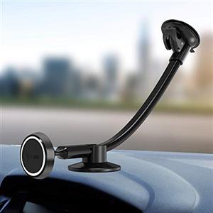 ipow Supporto Cellulare Magnetico Auto,Porta Telefono Universale con Ventosa da Macchina,Portacellulare con Braccio Regolabile da Curscotto Parabrezza per iPhone 13 12 Pro,Huawei,Xiaomi,Redmi