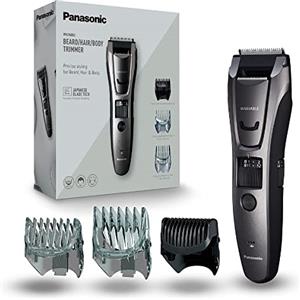 Panasonic ER-GB80 - Rasoio elettrico per barba, capelli e corpo da uomo, 18 x 5,2 x 4,3 cm, grigio, 330 g