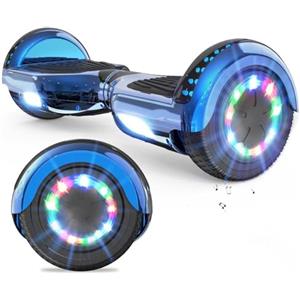 VOUUK Hoverboard, Hoverboard a Due Ruote Da 6,5 pollici Con Altoparlante Bluetooth e luce LED Per Bambini e Adulti