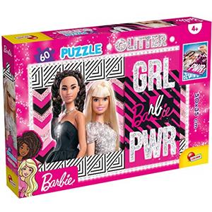 Liscianigiochi Lisciani Giochi Barbie Puzzle Glitter Plus 60 Girl Squad