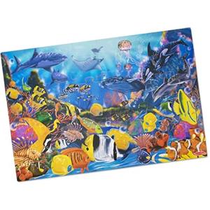 Melissa & Doug Puzzle da pavimento 48 pezzi - Vita marina, brand is Melissa & Doug, variation theme is Style that is Puzzle del pavimento subacqueo