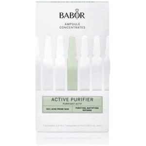 BABOR Active Purifier, Trattamento viso in fiale, Con tea tree oil per ridurre le impurità, Formula vegana, Ampoule Concentrates, 7 x 2 ml