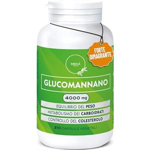Mekià® GLUCOMANNANO FORTE DIMAGRANTE inibitore della fame-blocca Perdita peso toglifame,elimina l'appetito .Glucomannano elimina adipe stop fame glucamannano antifame,Forte slim dimagrante