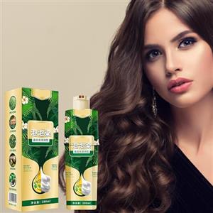 Zibeem Shampoo Istantaneo Per Tintura Per Capelli Castano Scuro, Ingredienti Naturali Vegetali Colore Biologico Per Capelli Castano Scuro 100 Copertura Castano Scuro Shampoo Colorante Unisex Lunga Durata