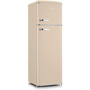 Ⓜ️???????????? SEVERIN RKG 8985 - Frigorifero retrò doppia porta ALTO, colore CREMA, Nuova classe D