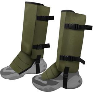 Azarxis Ghette Impermeabili per Trekking Ghette da Neve per Uomo Donna e Bambino per Gambe Ciaspole Sci Alpinismo Corsa Caccia Pesca Escursionismo (Nero, L)