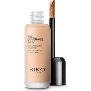 KIKO Milano Fondotinta e Correttore 2 in 1 Full Coverage 25 ml - Elevata Coprenza Warm Rose 30