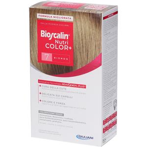 Bioscalin Nutricolor Plus 7 Biondo - Colorazione Permanente senza Ammoniaca con Trattamento Completo