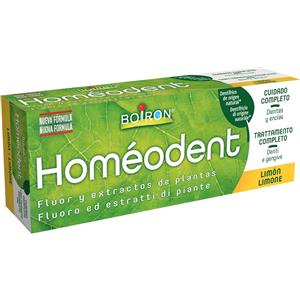 Boiron Homéodent Dentifricio Limone 75 ml - Trattamento Completo per Denti e Gengive con Ingredienti Naturali