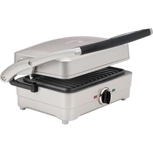 Cuisinart 3-in-1 Grill, Waffle & Omelette Maker | Tostapane per panini, macchina per pancake grill elettrico | Piastre antiaderenti rimovibili e intercambiabili | Grill sano, meno olio | 210°C