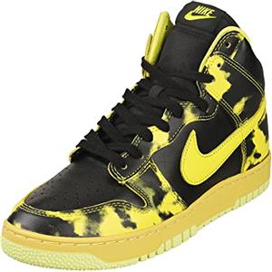 Nike Dunk Hi 1985 Sp, Scarpe da Basket Uomo, Black Yellow Gold, 36 EU