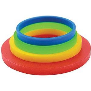 PME PPR01 Anelli Guida, Multicolore, L