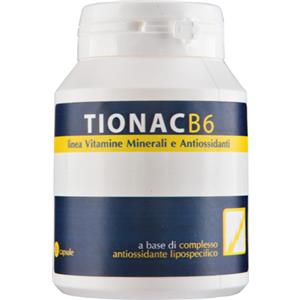 Aqua Viva Tionac B6 - Integratore con Acido Alfa-Lipoico, Vitamina B6, B1 e NAC - 30 Capsule