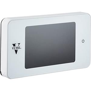 Vi.Tel. E0378 60 Spioncino Digitale, Bianco, 4