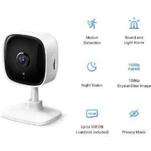 TP-LINK Telecamera di sorveglianza Wi-Fi Tapo TP-LINK TC60 FullHD Indoor
