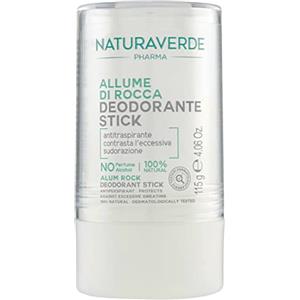 Naturaverde | Pharma - Stick Deodorante, Allume di Rocca, per Pelli Sensibili, 100% Naturale, 115g