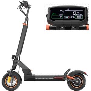 DailySports Monopattino Elettrico Adulto 500W Motore Batteria Da 48V/12.5/20Ah 20-60KM Di Autonomia e Smorzamento Della Molla Scooter Elettrico Pieghevole Carico Massimo 150KG (48V12.5Ah(20-30km))