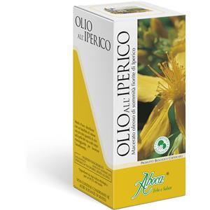 Aboca Olio all'Iperico Cosmetico Biologico 100ml - Emolliente per Viso e Corpo, Protegge e Idrata