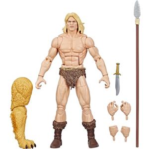 Hasbro Marvel Legends Series, KA-Zar, Action Figure collezionabile per Adulti da 15 cm Ispirata ai Fumetti, con Parte Build-A-Figure