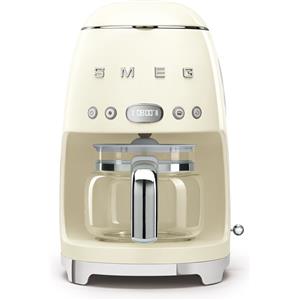 SMEG MACCHINA CAFFE AMERICANO, 50s STYLE, DCF02 PANNA