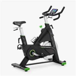 JK Fitness JKV54 Spin Bike Elettromagnetica Autoalimentata con Volano da 22kg, Resistenza Regolabile e Connessione APP