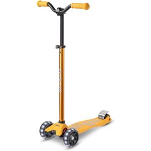 Micro Maxi micro™ Deluxe Pro LED | L'originale | Monopattino per bambini a partire dai 5 anni | Monopattino premium da 5 a 7 anni | Manubrio regolabile in altezza | Kickboard Scooter | 5 6 7 anni (Vibrant