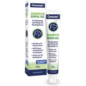 Canosept Dentifricio per Cani 100g - Pulizia Denti, Alito Fresco e Cura Dentale Ottimale