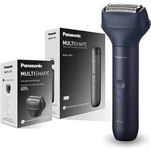 Panasonic MULTISHAPE Sistema Modulare per la Cura della Persona ER-CSF1, testina a 3 lame rasoio elettrico da uomo con batteria ricaricabile agli ioni di litio