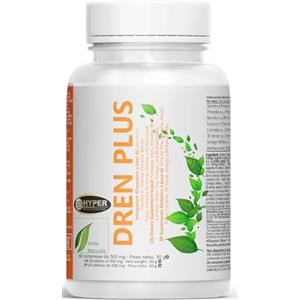 Hyper Integratore Drenante Forte: Dimagrante Anticellulite con Gambo d'Ananas, Pilosella, Betulla, Tè Verde e Ginkgo Biloba - Perdita di Peso e Ritenzione Idrica - 60 Compresse Prodotto in Italia