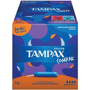 FATER SpA TAMPAX COMPAK Super Plus 16 Pz