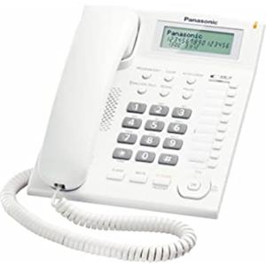 Panasonic KX-TS880EXW Telefono domestico, Bianco