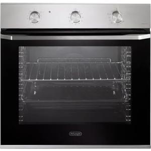 De'Longhi NSFGE 9 XL - Forno a gas, Ventilato, 65 litri, 60 cm, colore Nero e Inox